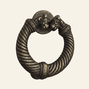 DOOR KNOCKER ANTIQUE BRASS