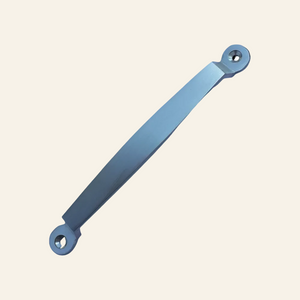 BRASS WINDOW HANDLE NICKEL