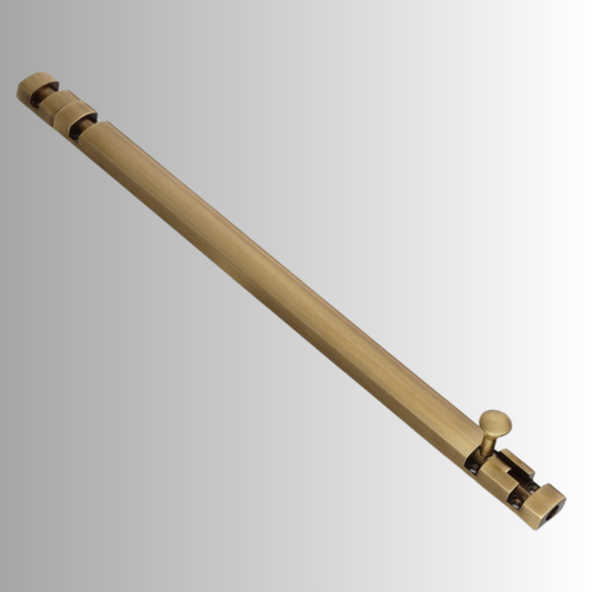 ANTIQUE BRASS TOWER BOLT
