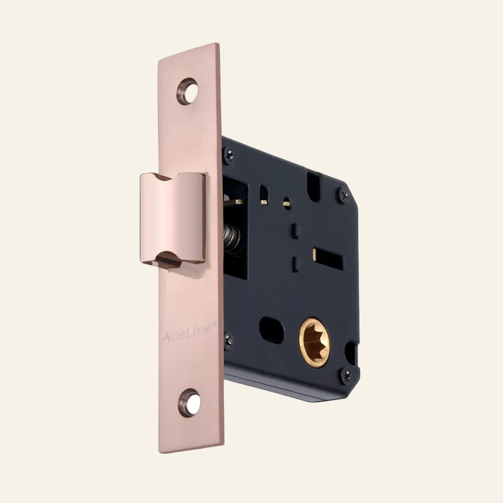 BATHROOM LOCK ROSE GOLD
