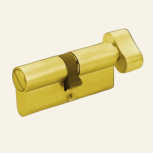 BRSS CYLINDER LOCK GOLDEN