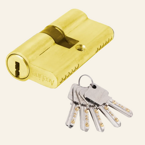 BRASS BOTH SIDE KEY CYLIDER GOLDEN