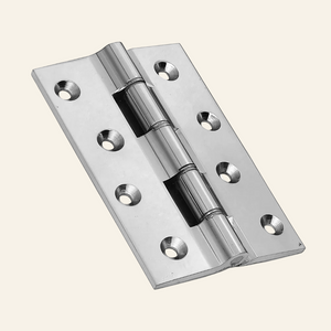 BRASS DOOR HINGES NICKEL