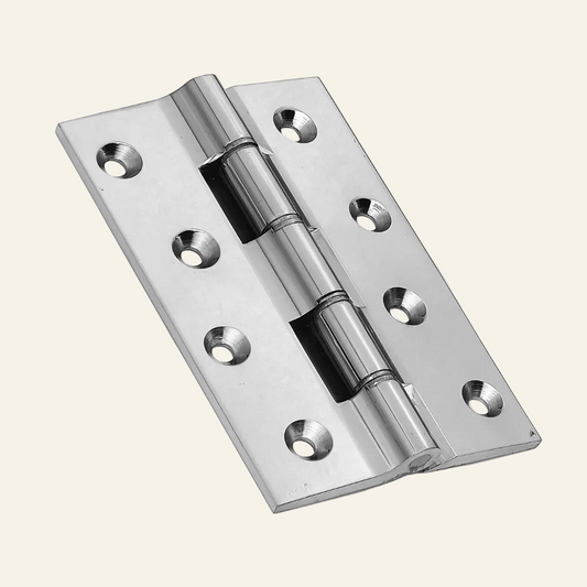 BRASS DOOR HINGES NICKEL