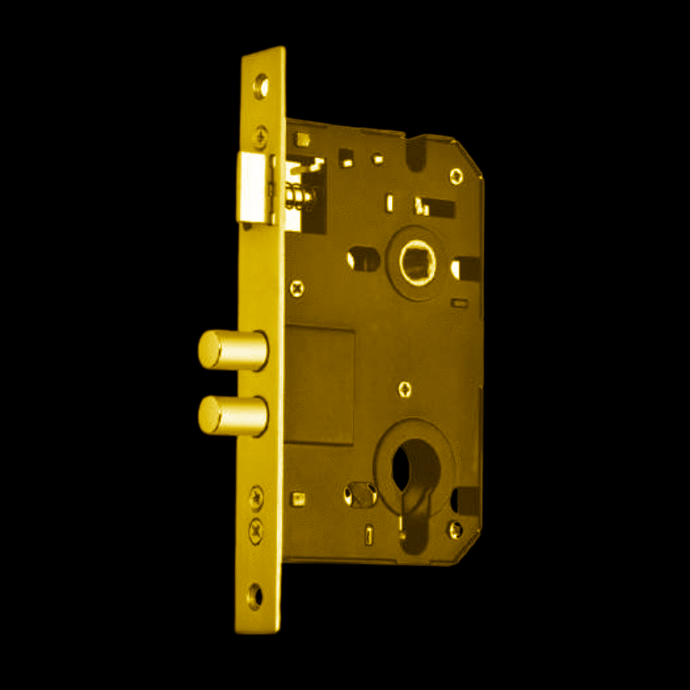 MORTISE LOCK BODY GOLDEN