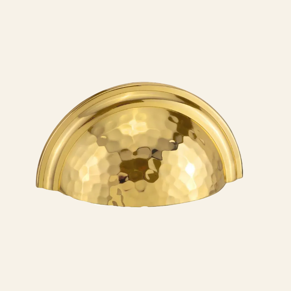 BRASS DRAWER PULL HANDLE GOLDEN FINISH