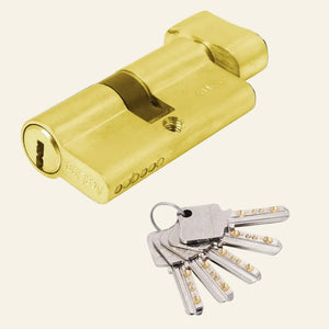 BRASS ONE SIDE KEY CYLINDER GOLDEN