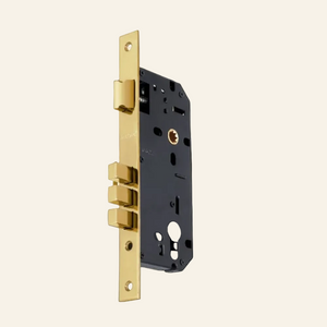 MORTISE LOCK BODY GOLD